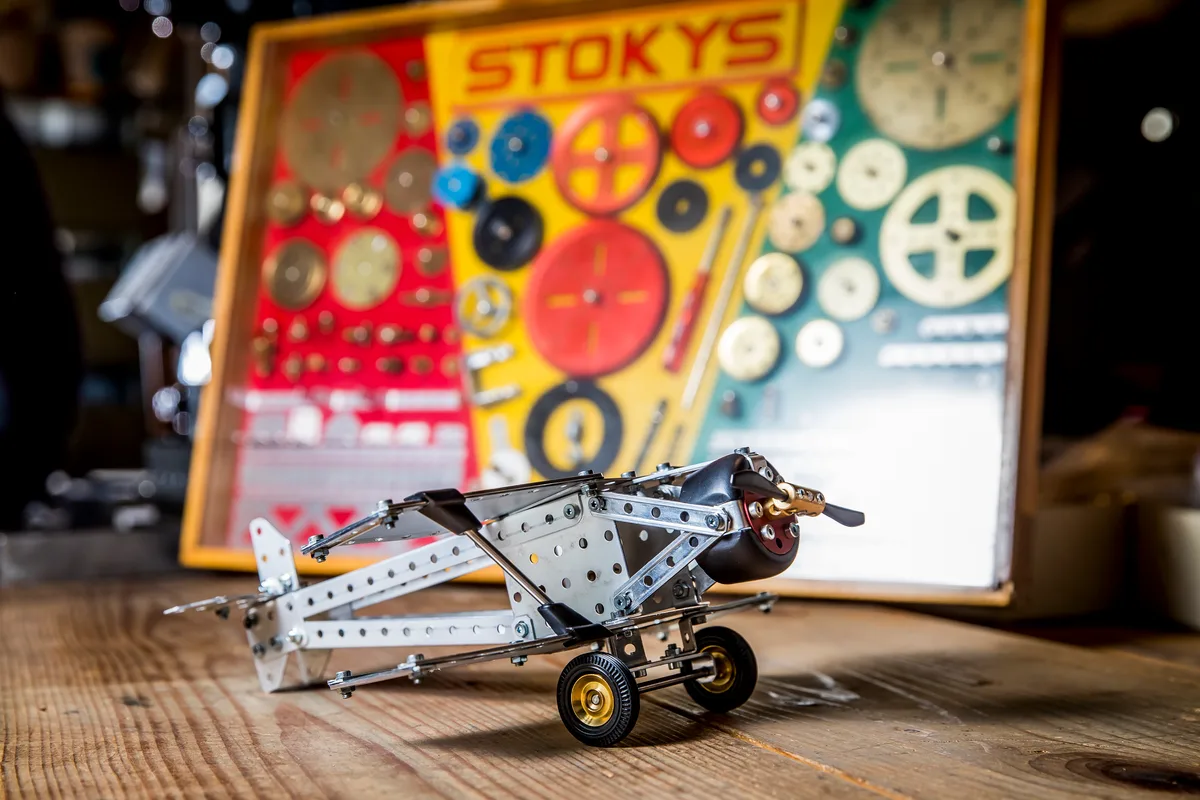 Flugzeug aus Stokys-Bausatz